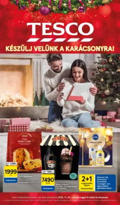 Tesco Karácsonyi katalógus - amely érvényes a következő dátumtól: 06.11.2025