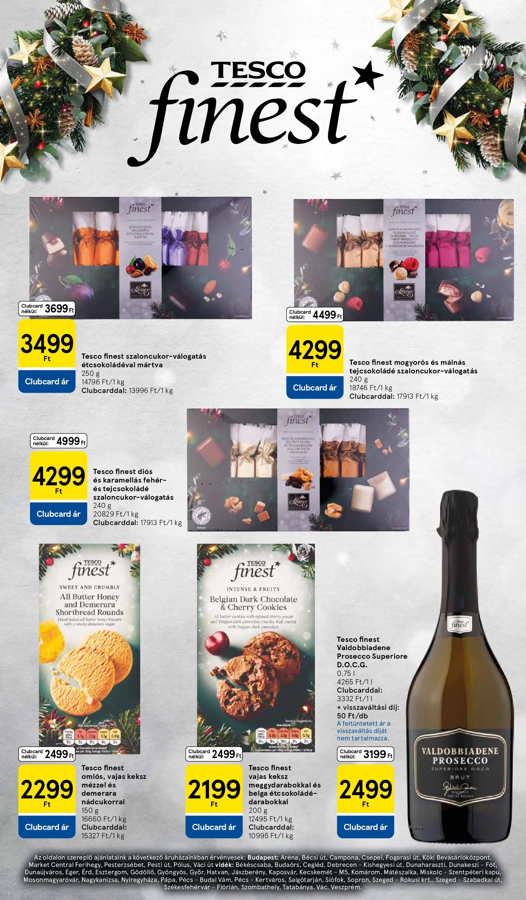 Tesco - Tesco újság érvényessége 2025.11.25-ig - 2025.11.04.-tól - online | Oldal: 2 | Termékek: Étcsokoládé, Tejcsokoládé, Keksz