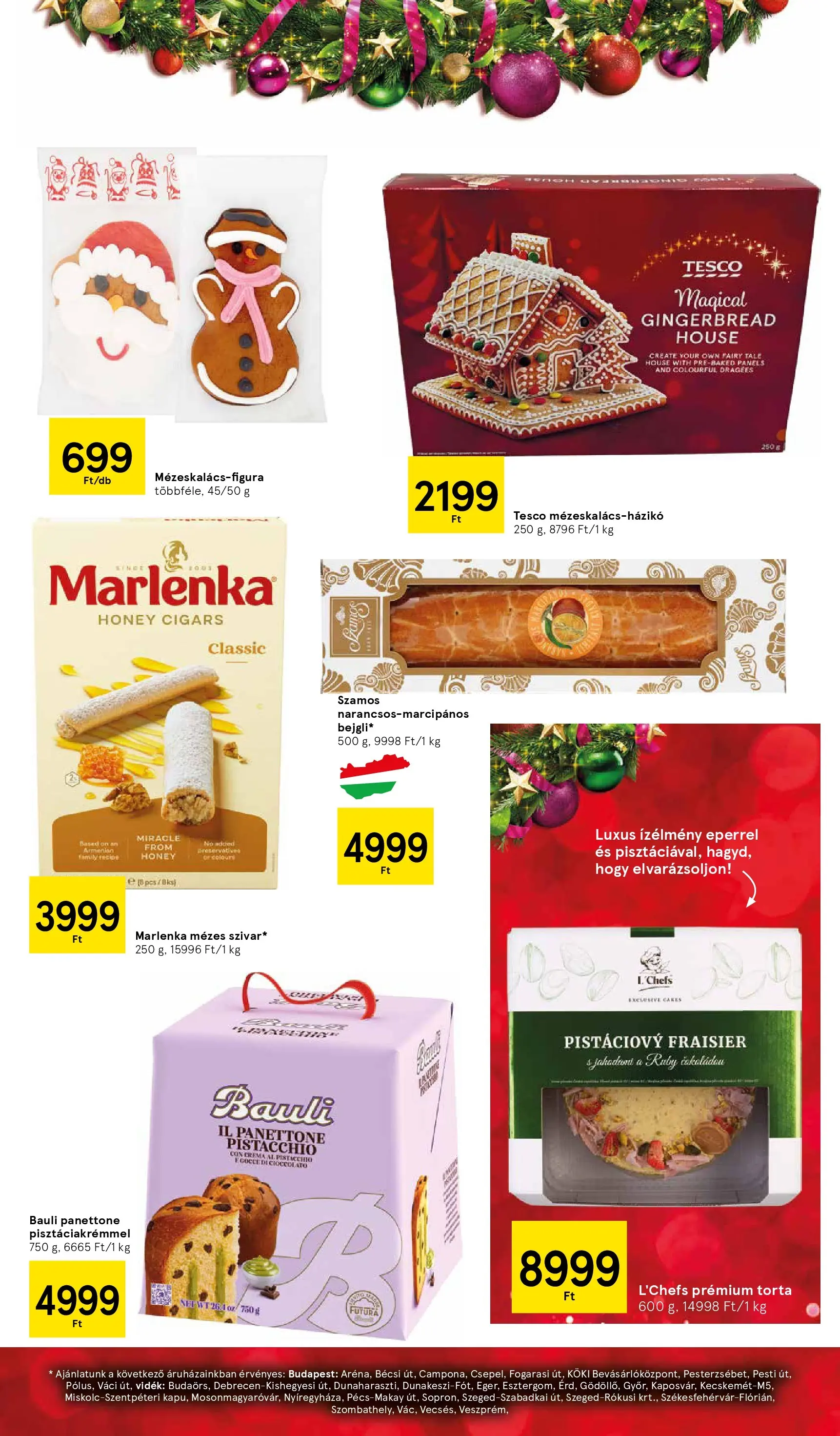 Tesco - Tesco újság érvényessége 2025.11.25-ig - 2025.11.04.-tól - online | Oldal: 5 | Termékek: Torta, Panettone