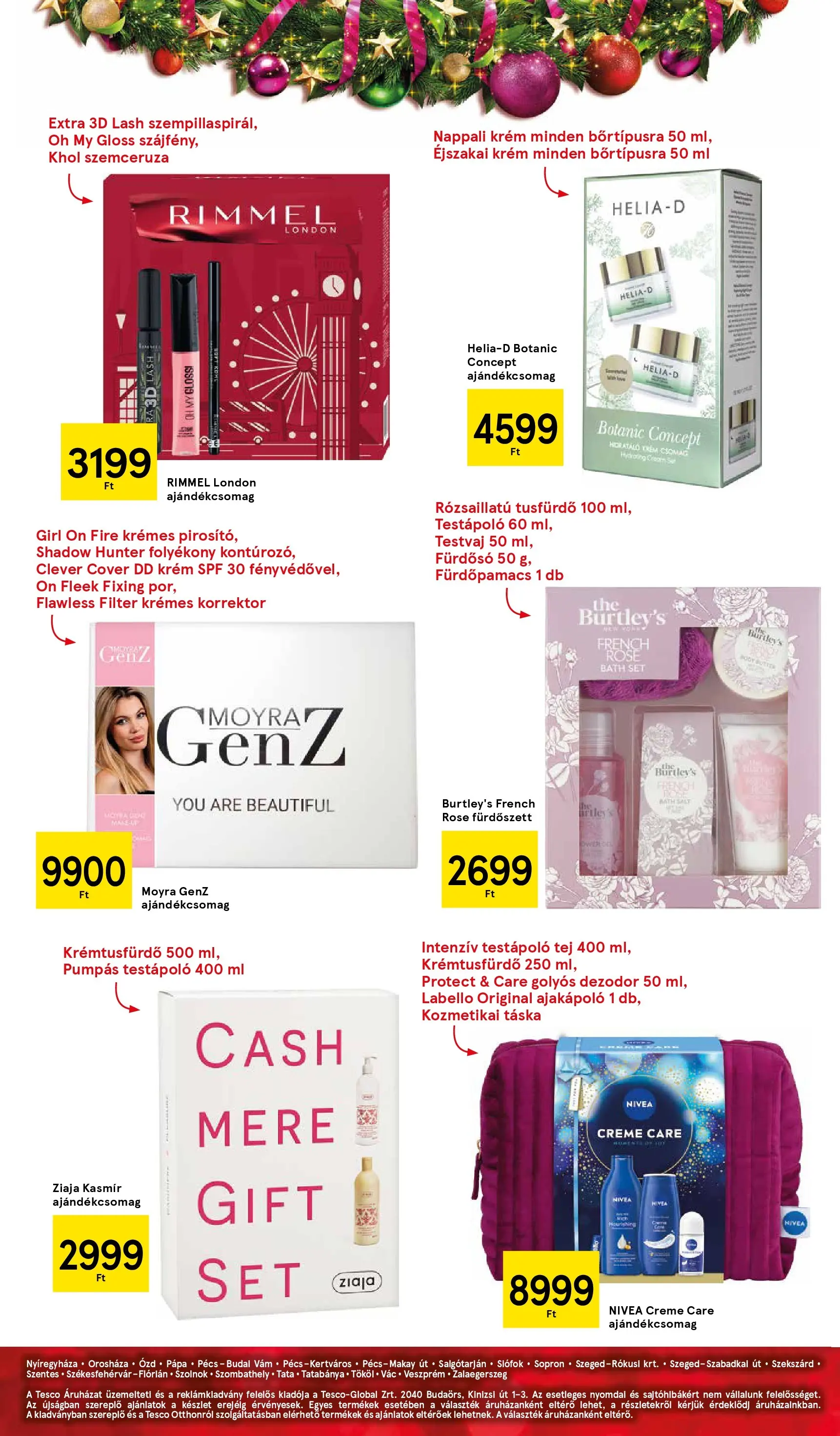 Tesco - Tesco újság érvényessége 2025.11.25-ig - 2025.11.04.-tól - online | Oldal: 15 | Termékek: Kozmetikai táska, Szemceruza, Fürdősó, Tej