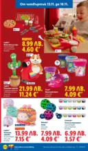 ЛИДЛ Празнуваме с любими продукти на ниска цена в ЛИДЛ с валидност до 16.11.2025 - до 16-11-25