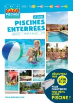 Cash Piscines PISCINES ENTERREES - au 30.04.2026