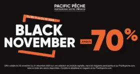 Offre spéciale Black Friday sur tous les types de pêche