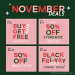 Claire's Black Friday - au 30.11.2025