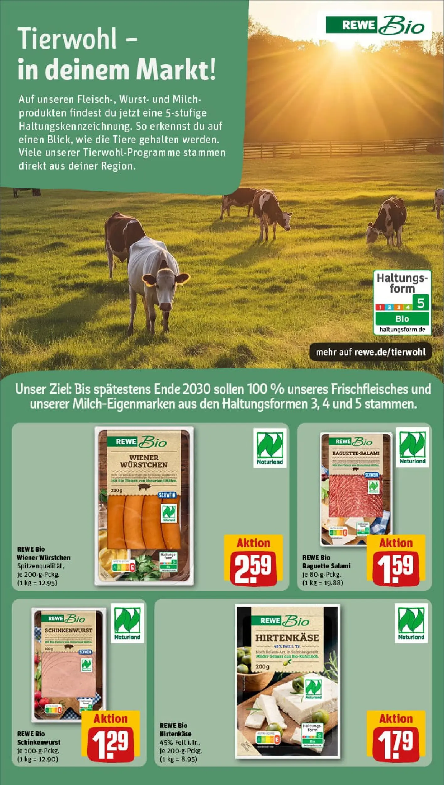 REWE Prospekt ab 09.11.2025 zum Blättern » Angebote | Seite: 24 | Produkte: Wiener wurstchen, Milch, Baguette, Salami