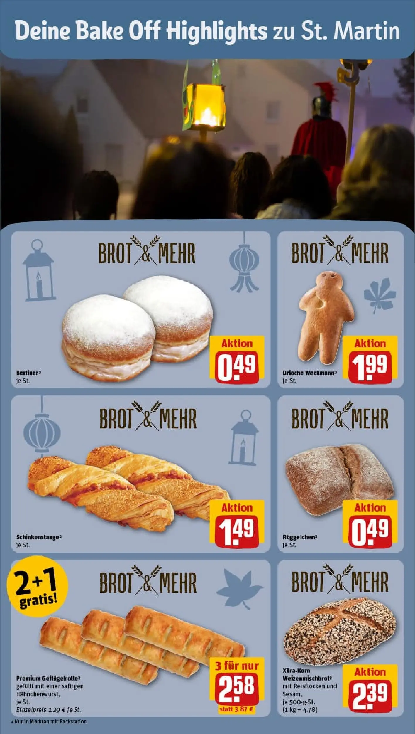 REWE Prospekt ab 10.11.2025 zum Blättern » Angebote | Seite: 10 | Produkte: Berliner, Brot