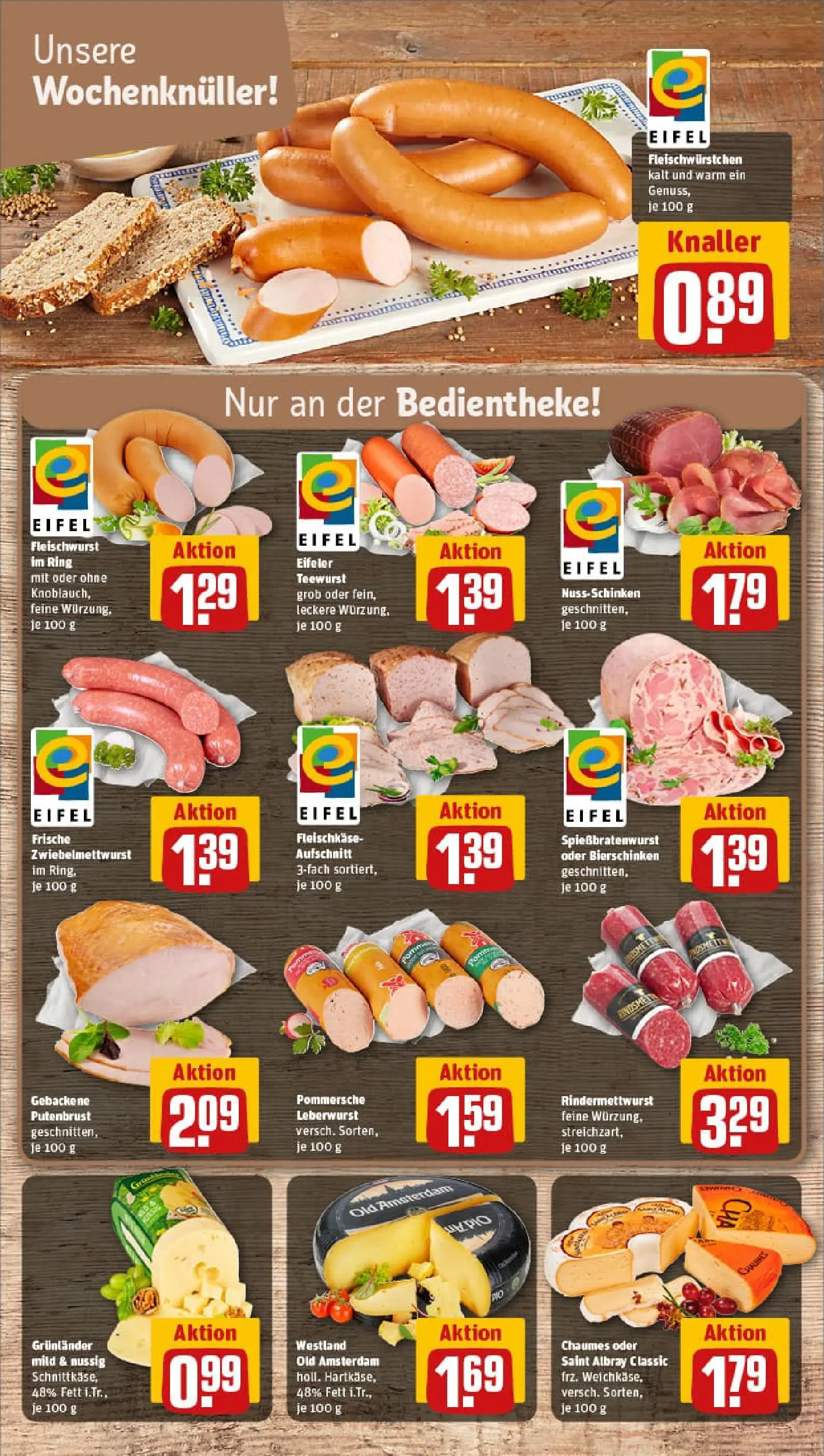 REWE Prospekt ab 10.11.2025 zum Blättern » Angebote | Seite: 9 | Produkte: Grunlander, Knoblauch