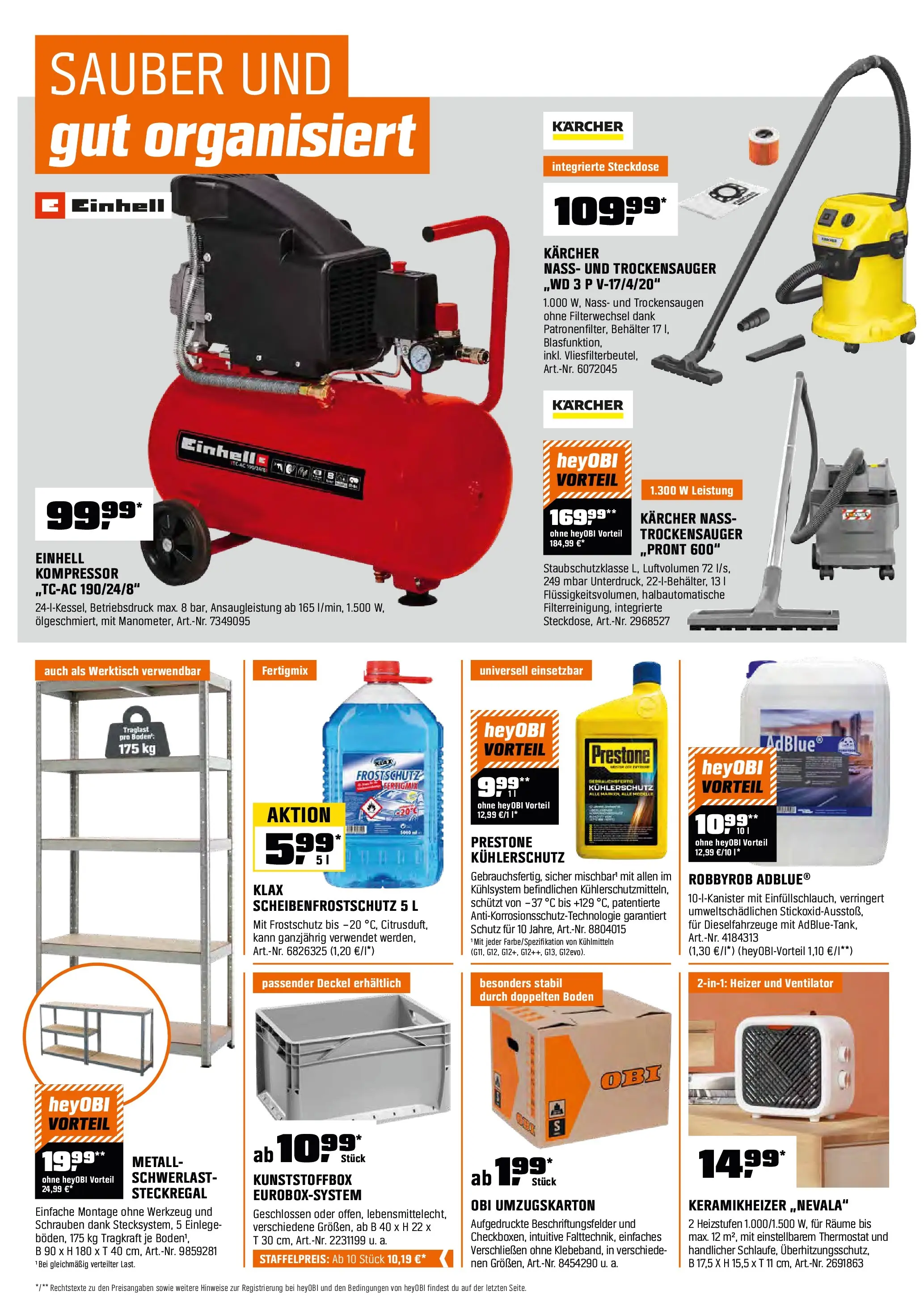 Obi - Biberstarke Angebote (ab 30.10.2025) zum Blättern | Seite: 14 | Produkte: Ventilator, Steckdose