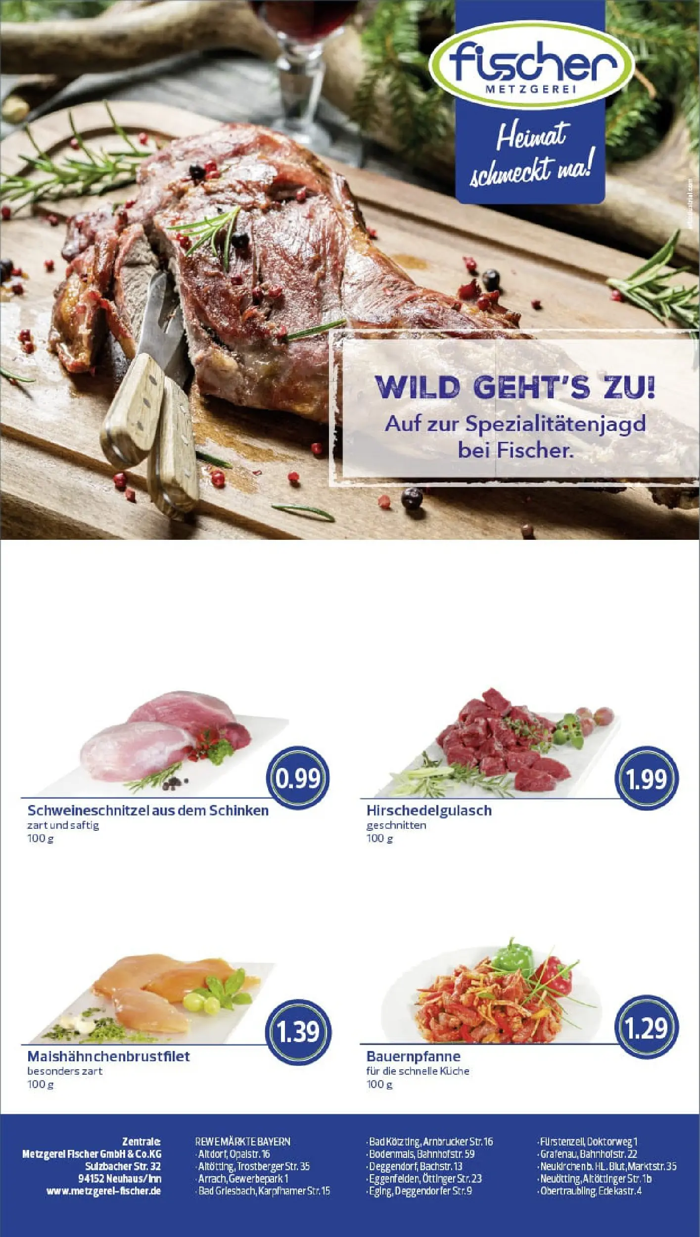 REWE Prospekt ab 10.11.2025 zum Blättern » Angebote | Seite: 8 | Produkte: Bad, Schinken