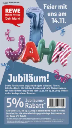 Rewe prospekt Freital	 ab 10.11.2025 gültig