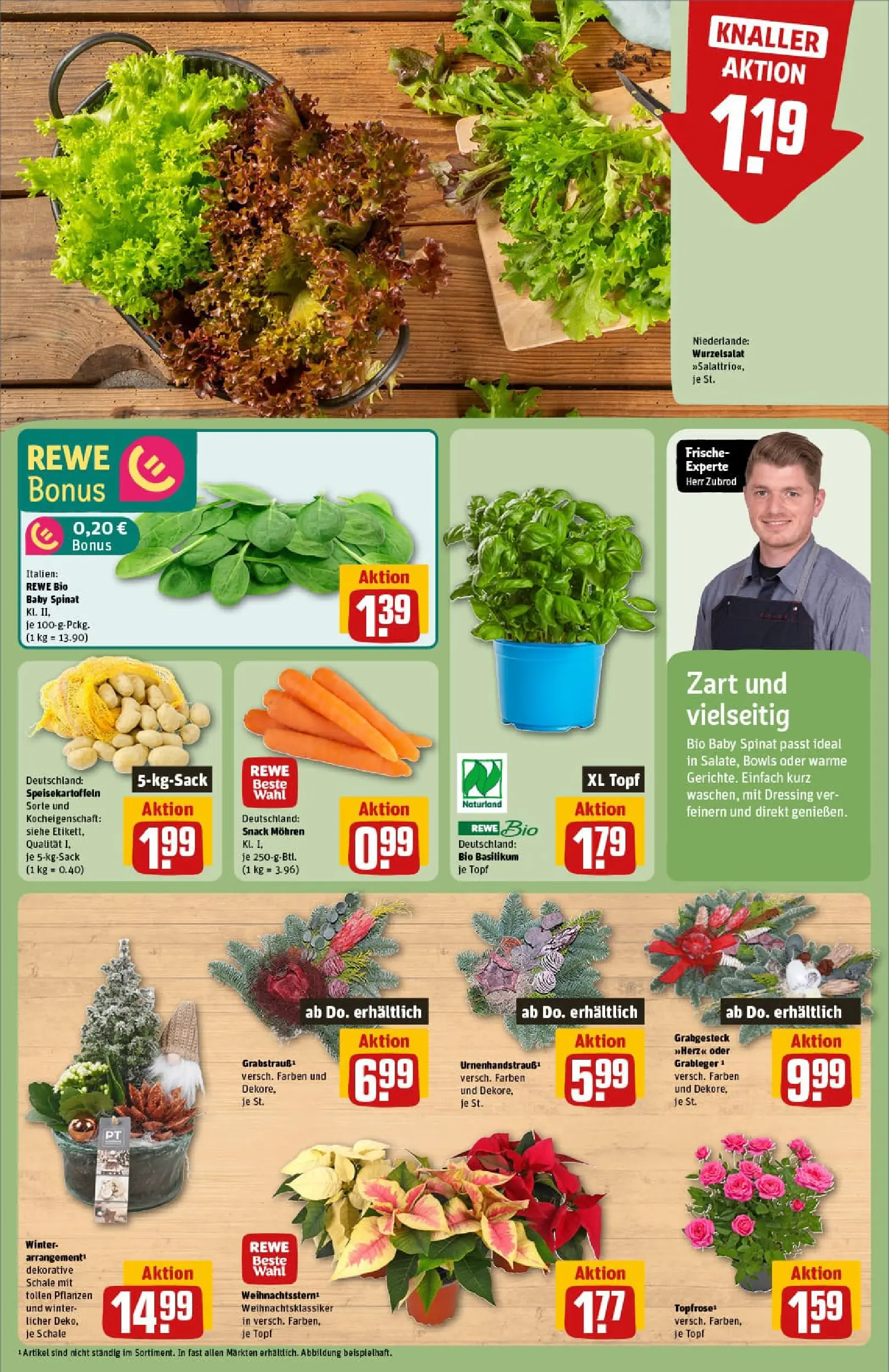 REWE Prospekt ab 10.11.2025 zum Blättern » Angebote | Seite: 7 | Produkte: Dressing, Mohren