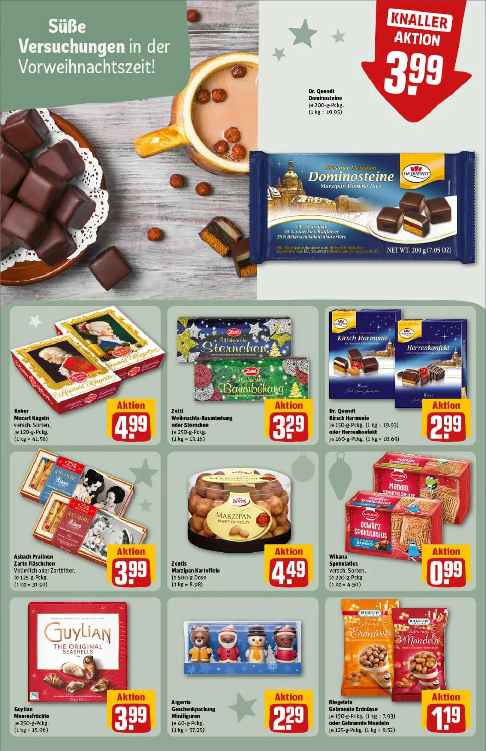 REWE Prospekt ab 10.11.2025 zum Blättern » Angebote | Seite: 19 | Produkte: Erdnüsse, Mandeln, Kartoffeln, Asbach