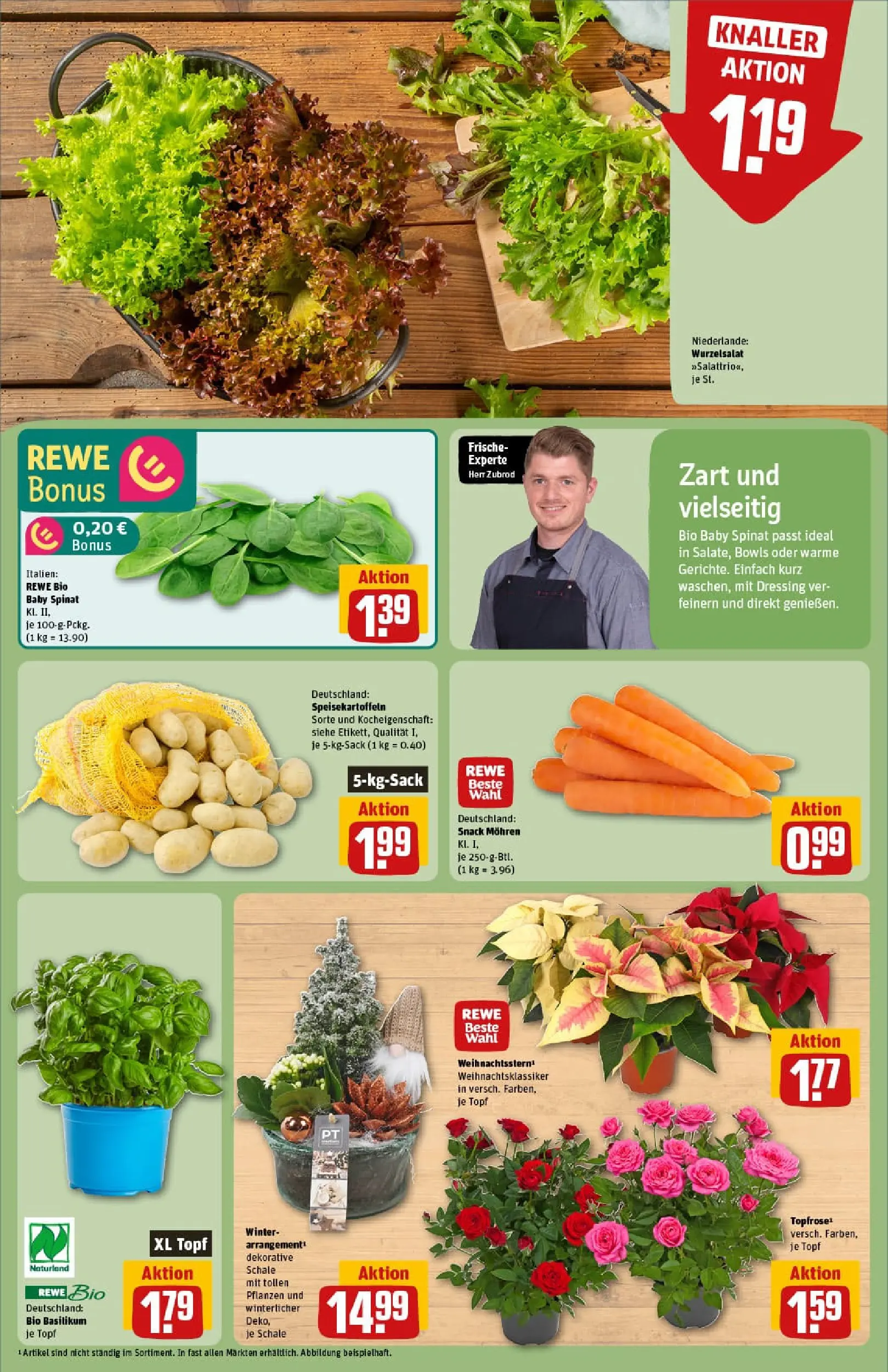 REWE Prospekt ab 10.11.2025 zum Blättern » Angebote | Seite: 7 | Produkte: Dressing, Mohren