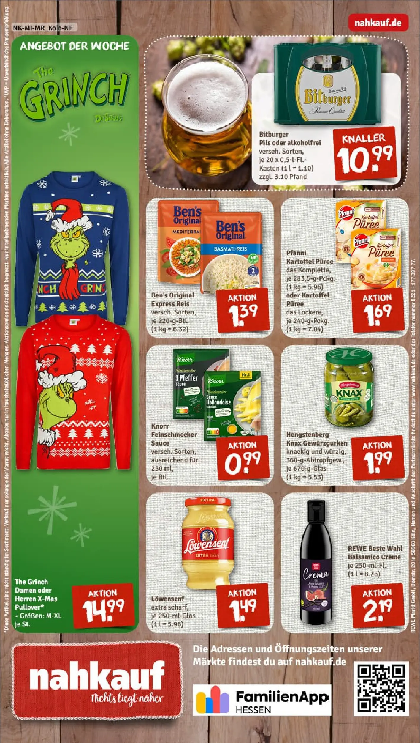 REWE Prospekt ab 10.11.2025 zum Blättern » Angebote | Seite: 8 | Produkte: Balsamico, Creme, Pfeffer, Reis