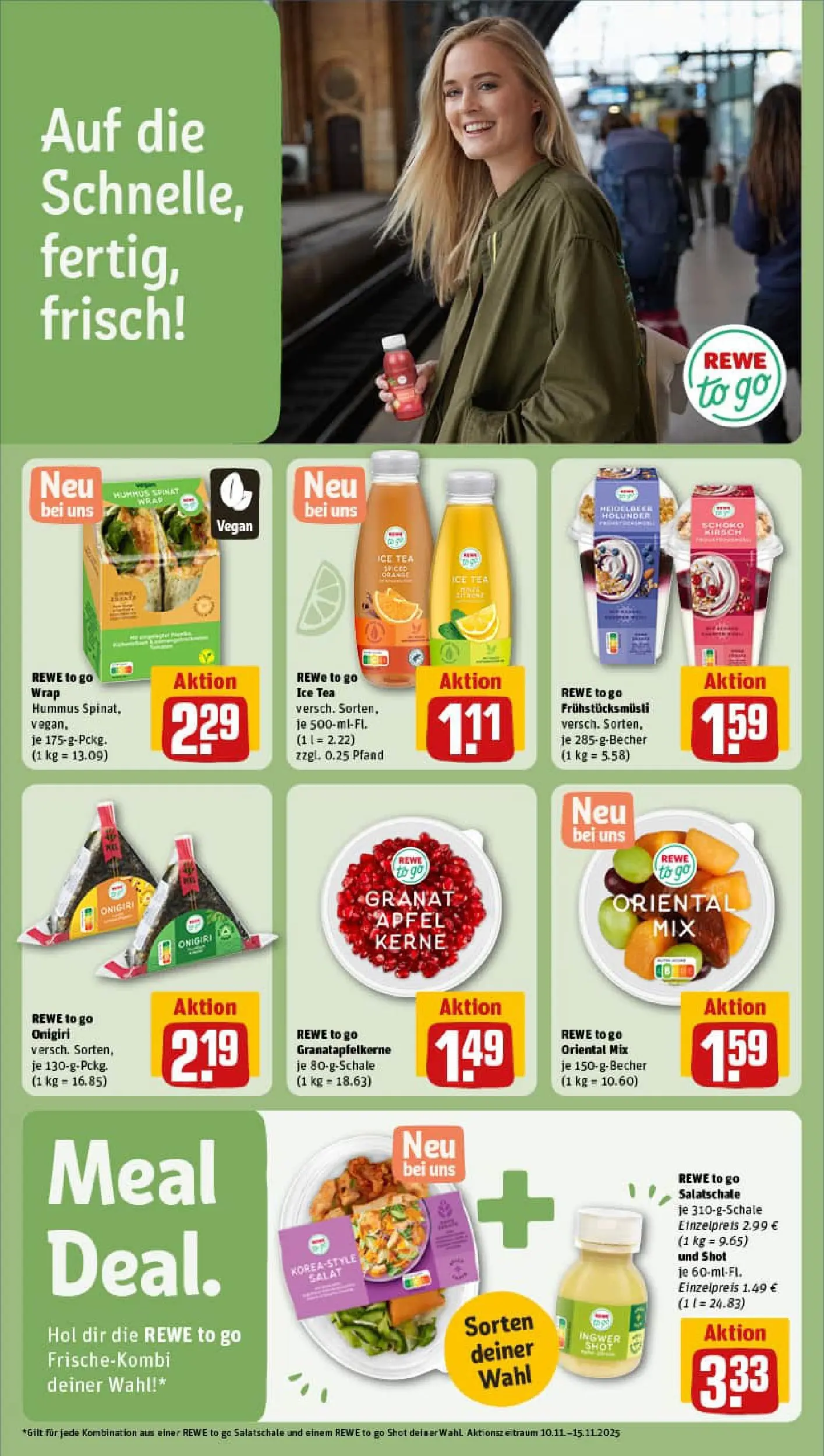REWE Prospekt ab 09.11.2025 zum Blättern » Angebote | Seite: 20