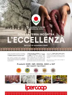 Anteprima del volantino Ipercoop L'Eccellenza Bari catalogo valido a partire dal 06.11.2025