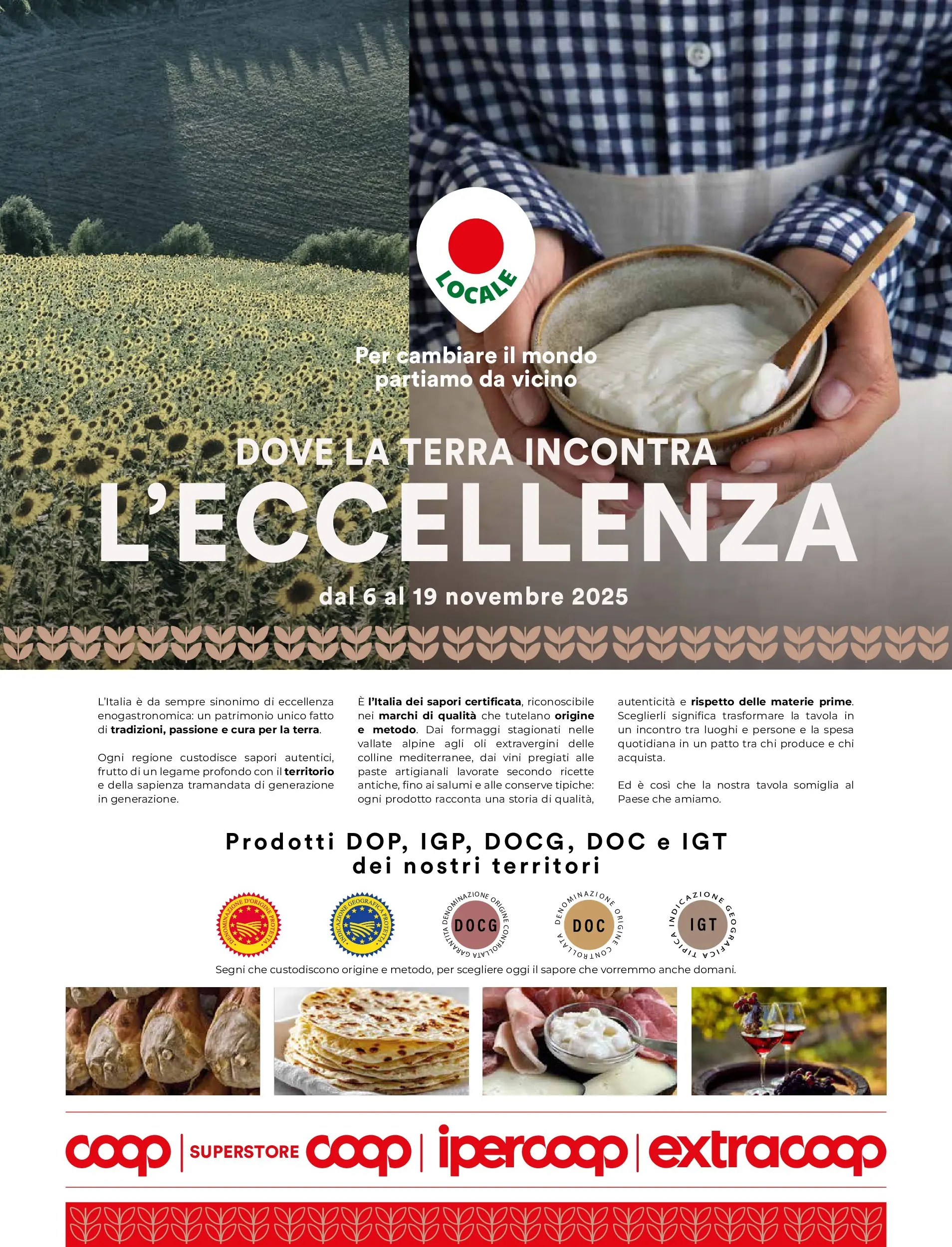 Anteprima volantino Ipercoop dal ﻿06/11/2025﻿ ﻿- nuovo offerte | Pagina: 1 | Prodotti: Terra