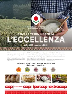 Anteprima del volantino Ipercoop - DOVE LA TERRA INCONTRA L’ECCELLENZA valido a partire dal 06.11.2025 Anteprima del volantino Ipercoop - DOVE LA TERRA INCONTRA L’ECCELLENZA valido a partire dal 06.11.2025