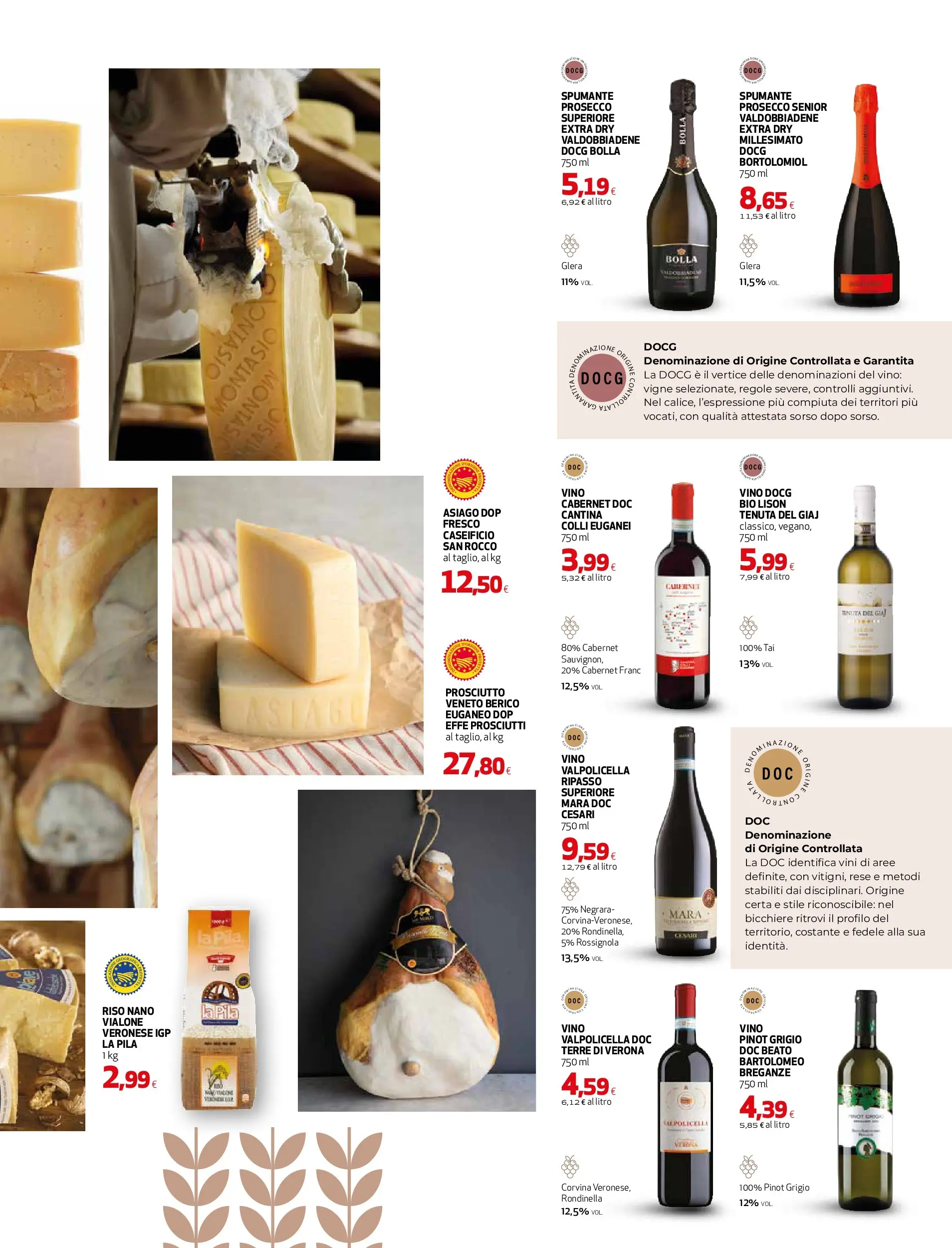Anteprima volantino Ipercoop dal ﻿06/11/2025﻿ ﻿- nuovo offerte | Pagina: 3 | Prodotti: Prosecco, Prosciutto, Vino, Spumante