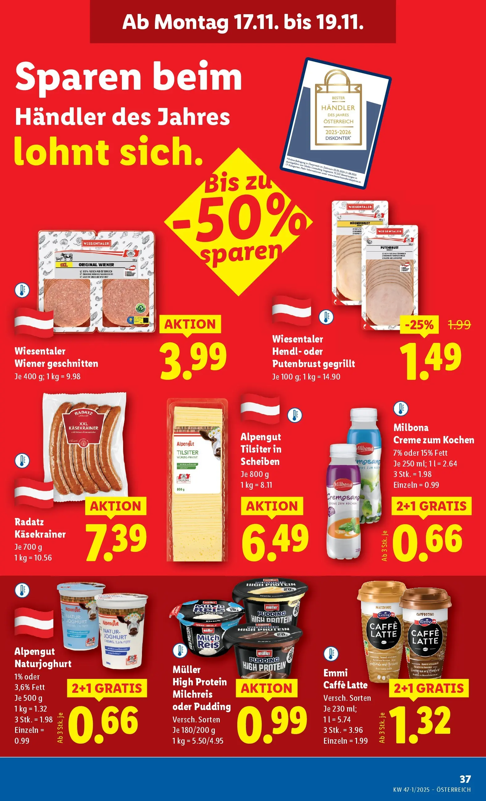 Lidl - Lidl: Flugblatt in deiner Nähe ab 12.11.2025 - Angebote ab donnerstag | Seite: 41