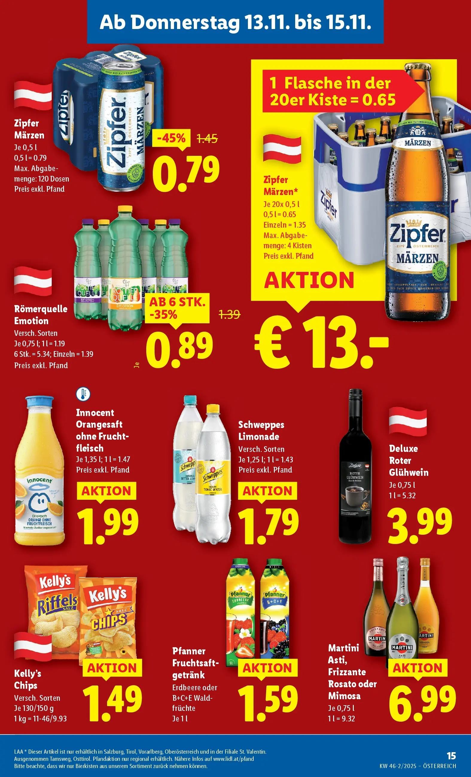 Lidl - Lidl: Flugblatt in deiner Nähe ab 12.11.2025 - Angebote ab donnerstag | Seite: 17