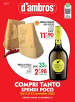 D'Ambros Compri tanto spendi poco LR - al 23.11.2025