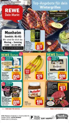 Rewe prospekt Monheim ab 10.11.2025 gültig Rewe prospekt Monheim ab 10.11.2025 gültig