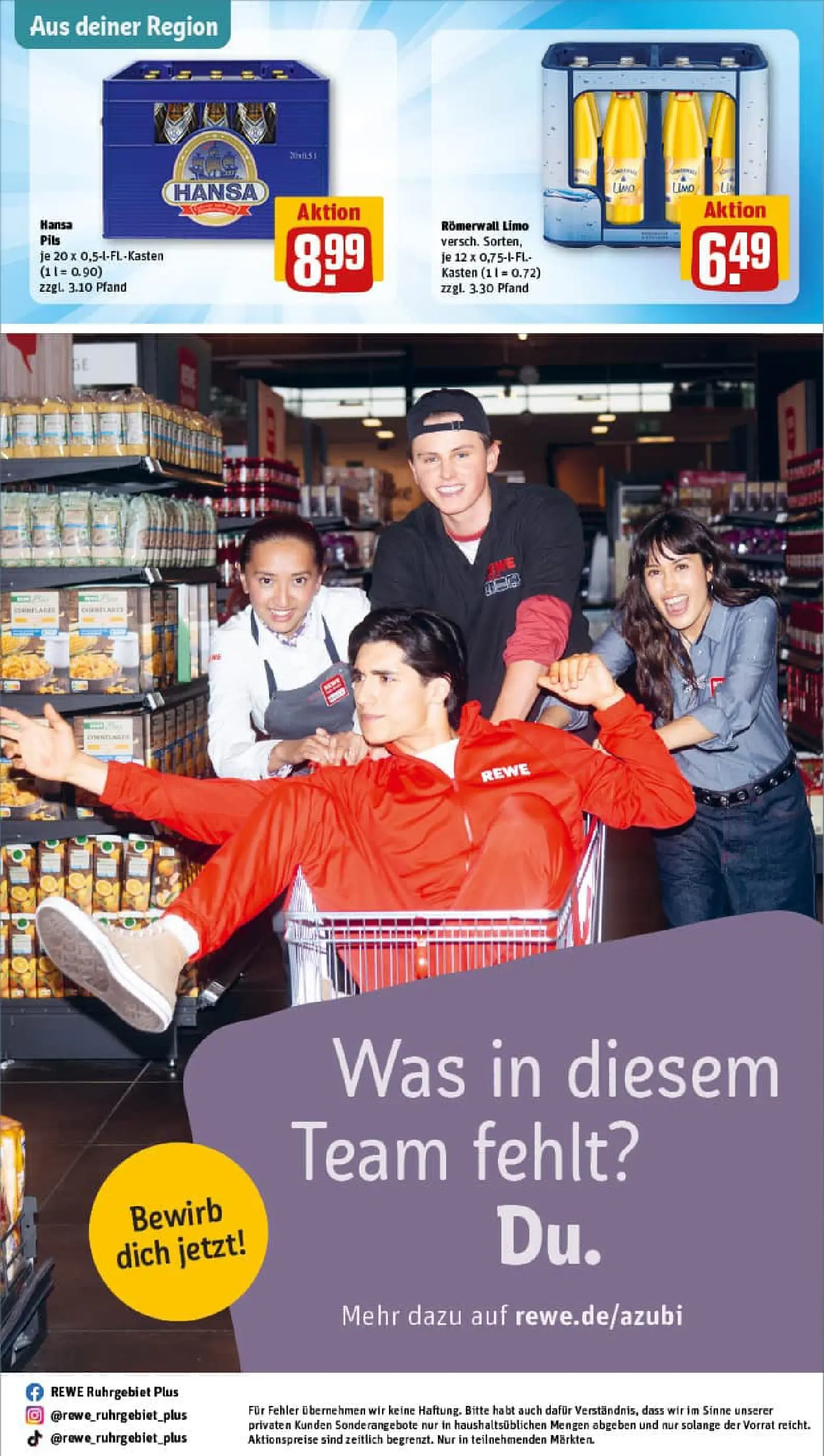 REWE Prospekt ab 10.11.2025 zum Blättern » Angebote | Seite: 30 | Produkte: Pils