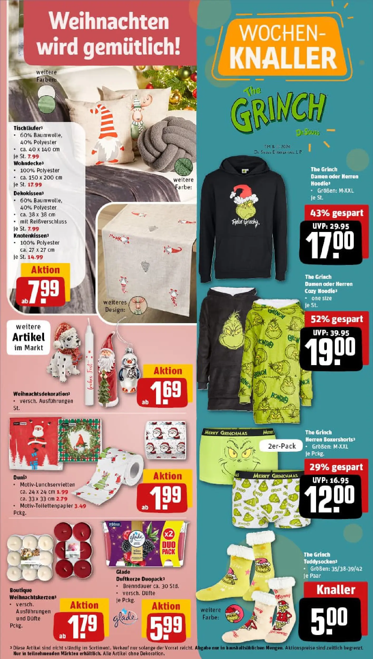 REWE Prospekt ab 10.11.2025 zum Blättern » Angebote | Seite: 32 | Produkte: Hoodie