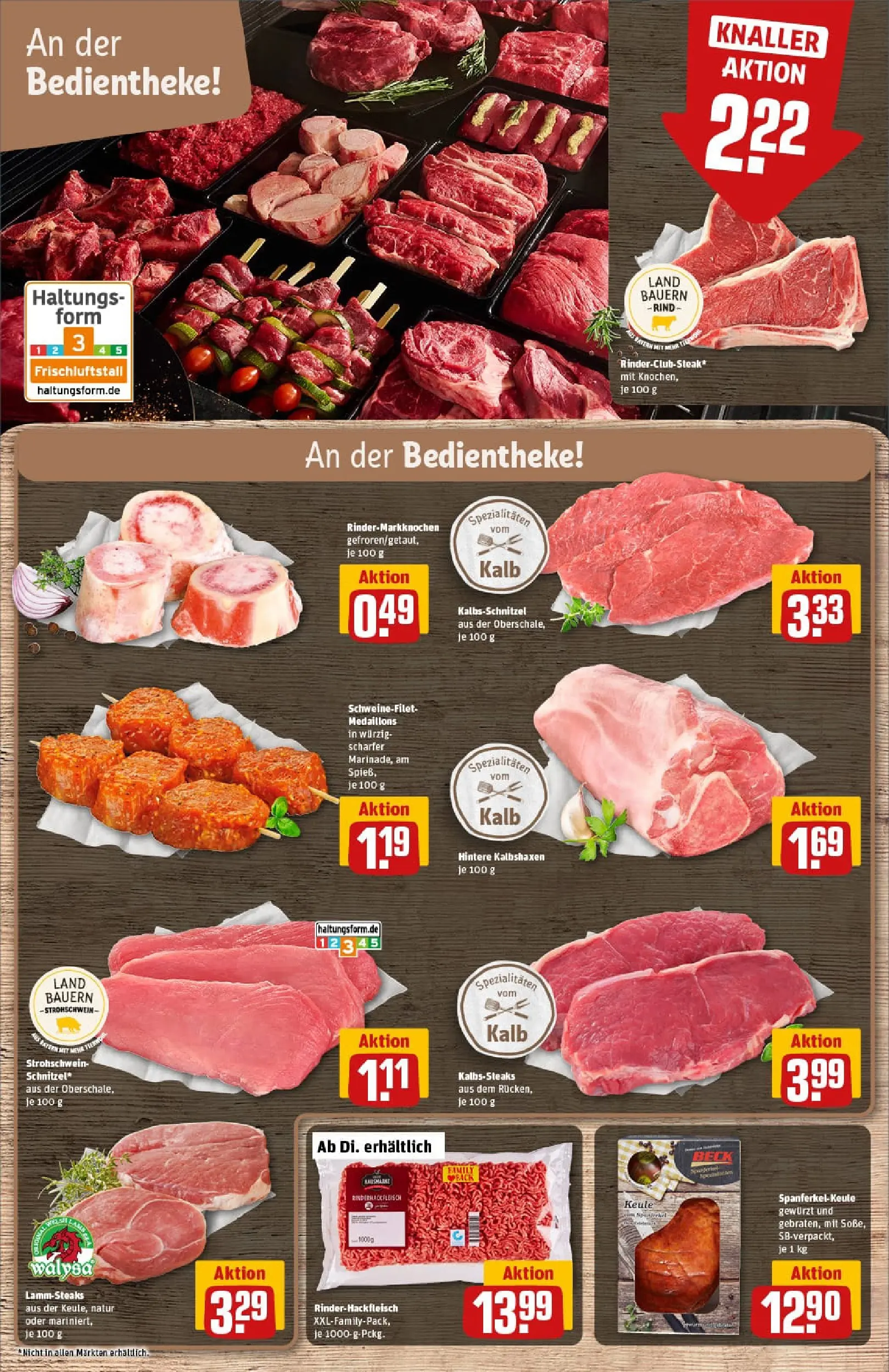 REWE Prospekt ab 10.11.2025 zum Blättern » Angebote | Seite: 9 | Produkte: Schweinefilet