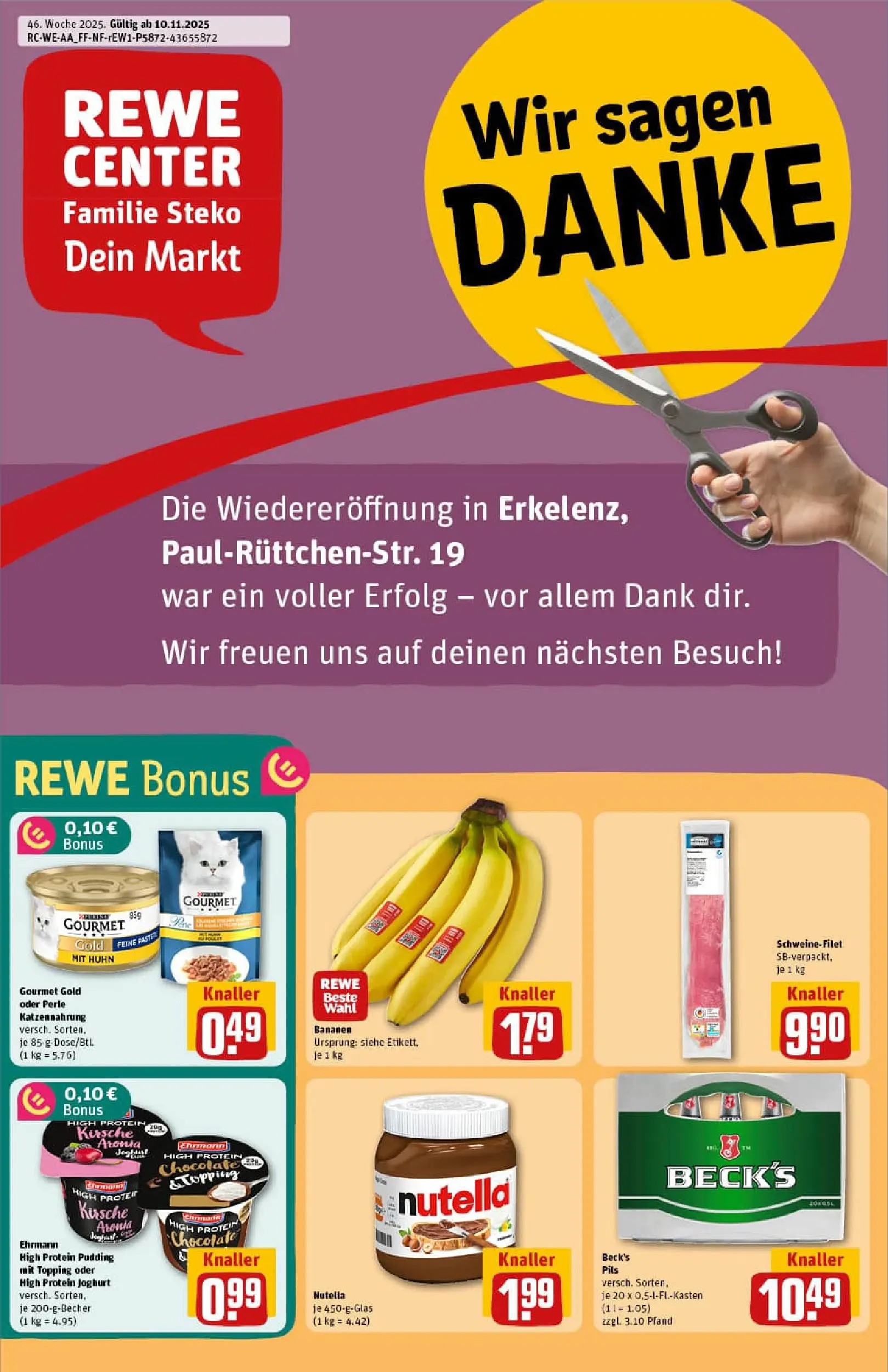 REWE Prospekt ab 09.11.2025 zum Blättern » Angebote | Seite: 3