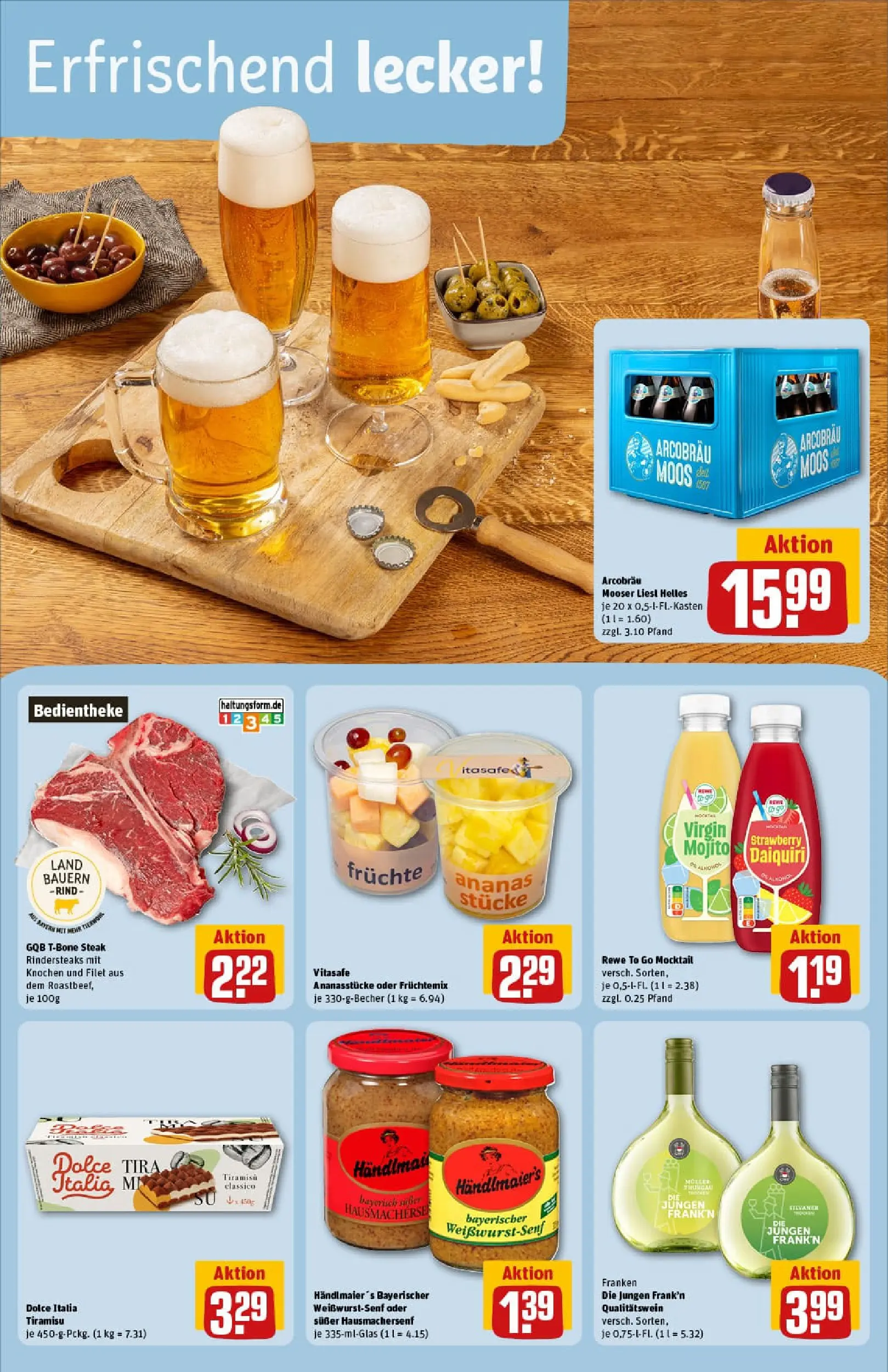 REWE Prospekt ab 10.11.2025 zum Blättern » Angebote | Seite: 39 | Produkte: Ananas, Steak