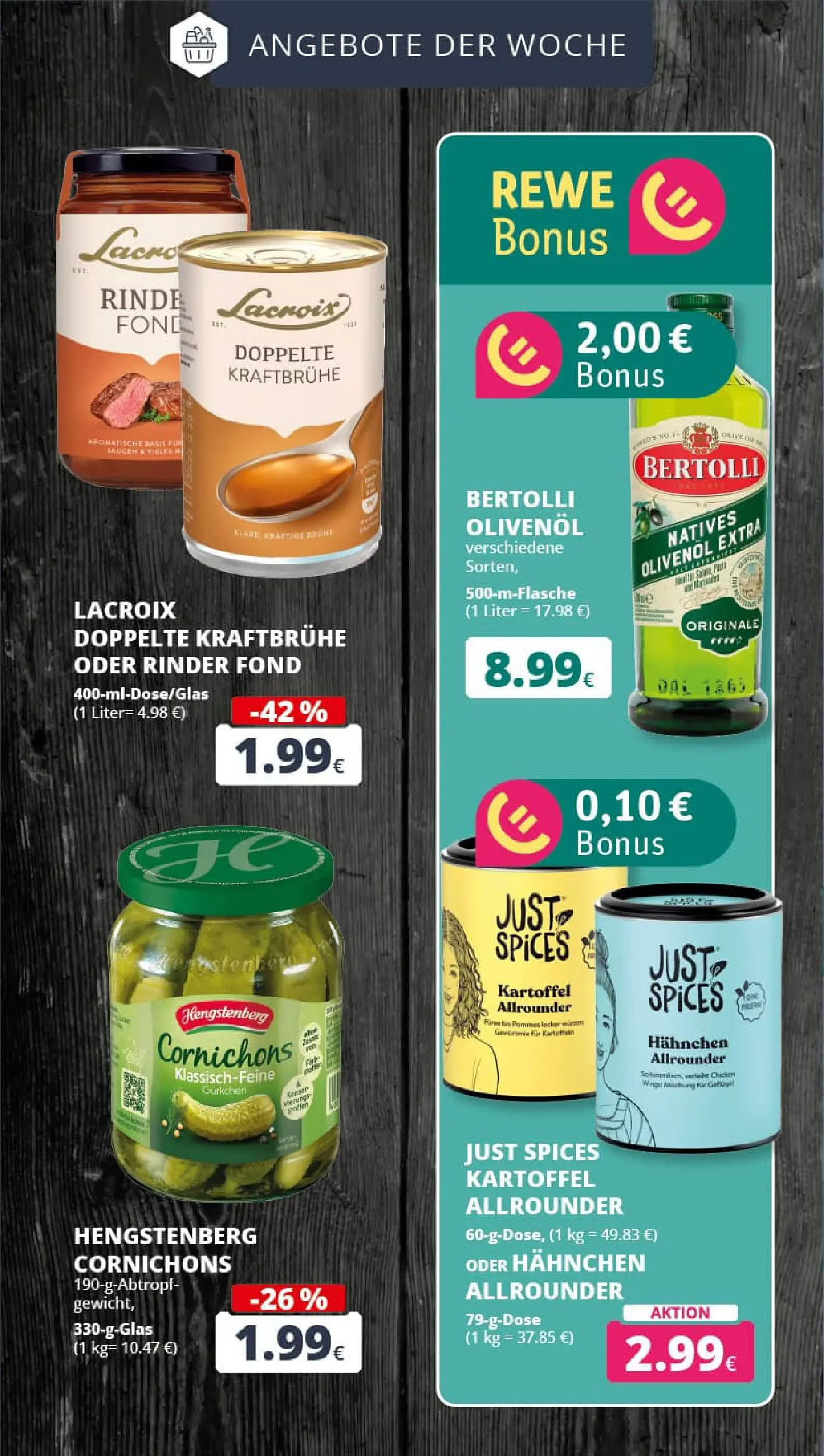 REWE Prospekt ab 10.11.2025 zum Blättern » Angebote | Seite: 7 | Produkte: Hahnchen, Olivenol, Bertolli olivenol