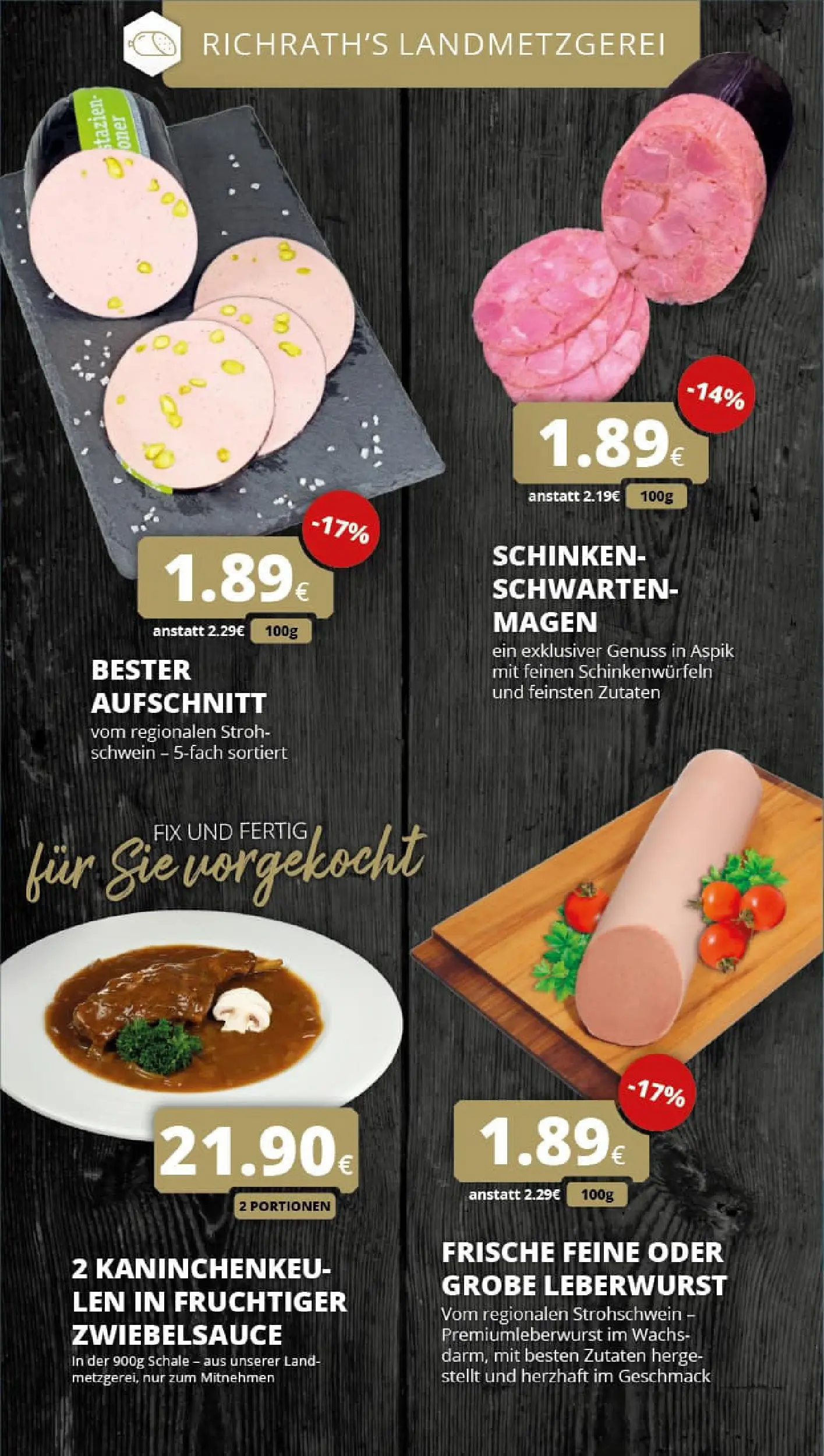 REWE Prospekt ab 10.11.2025 zum Blättern » Angebote | Seite: 14 | Produkte: Schinken