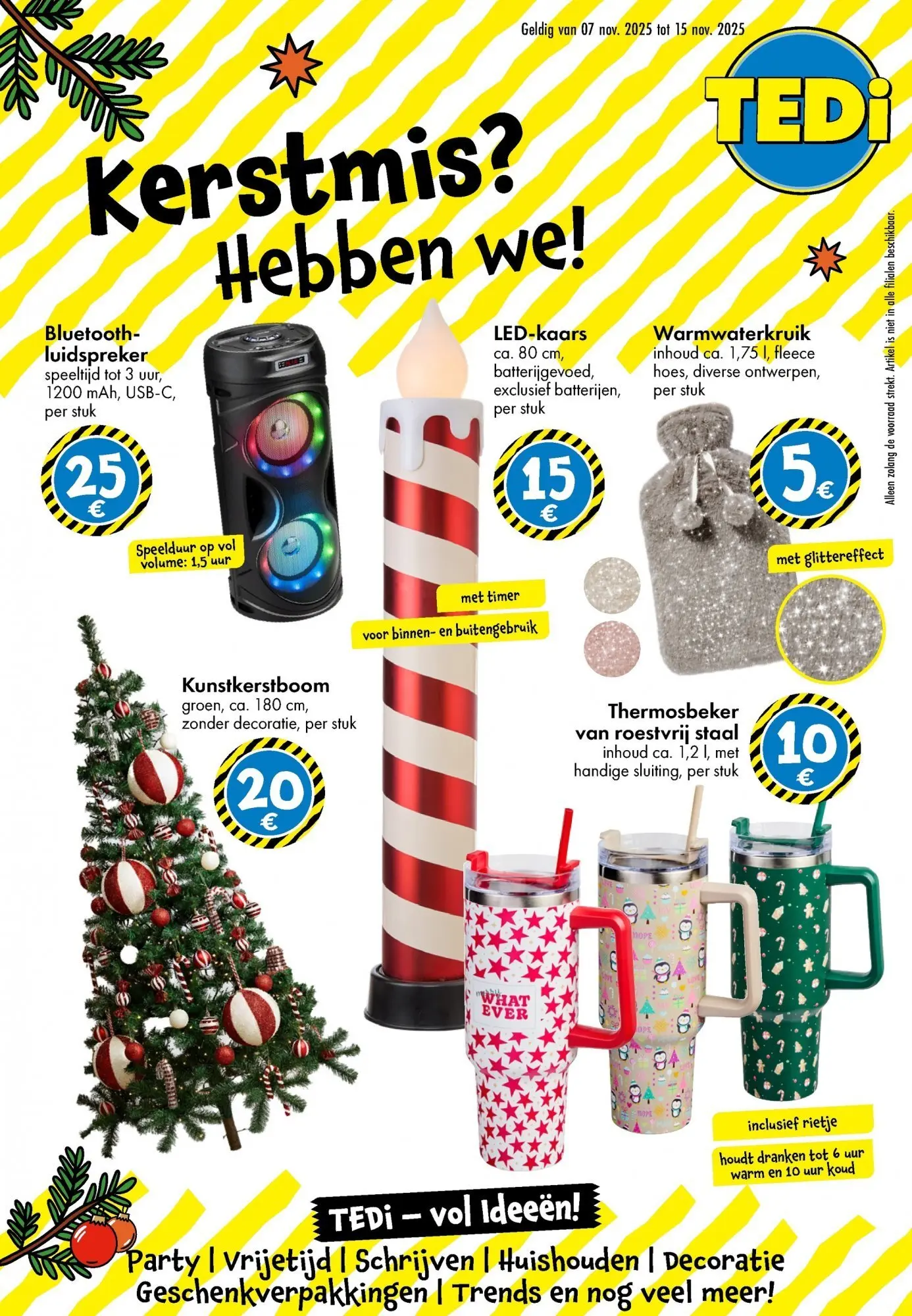 TEDi - TEDi folder tot 15.11.2025 vanaf 06/11/2025 | Pagina: 1 | Producten: Bluetooth