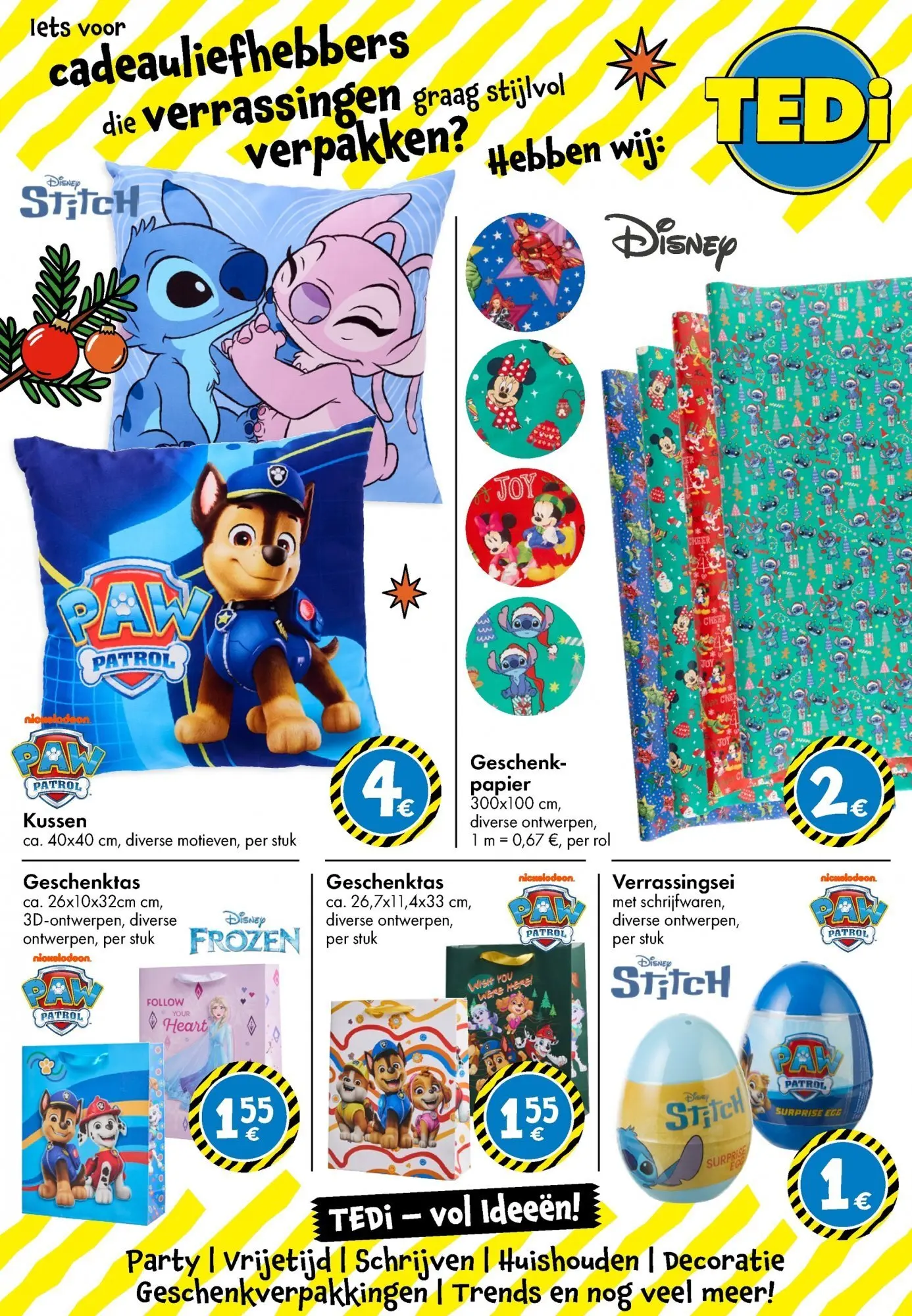 TEDi - TEDi folder tot 15.11.2025 vanaf 06/11/2025 | Pagina: 22 | Producten: Papier, Kussen