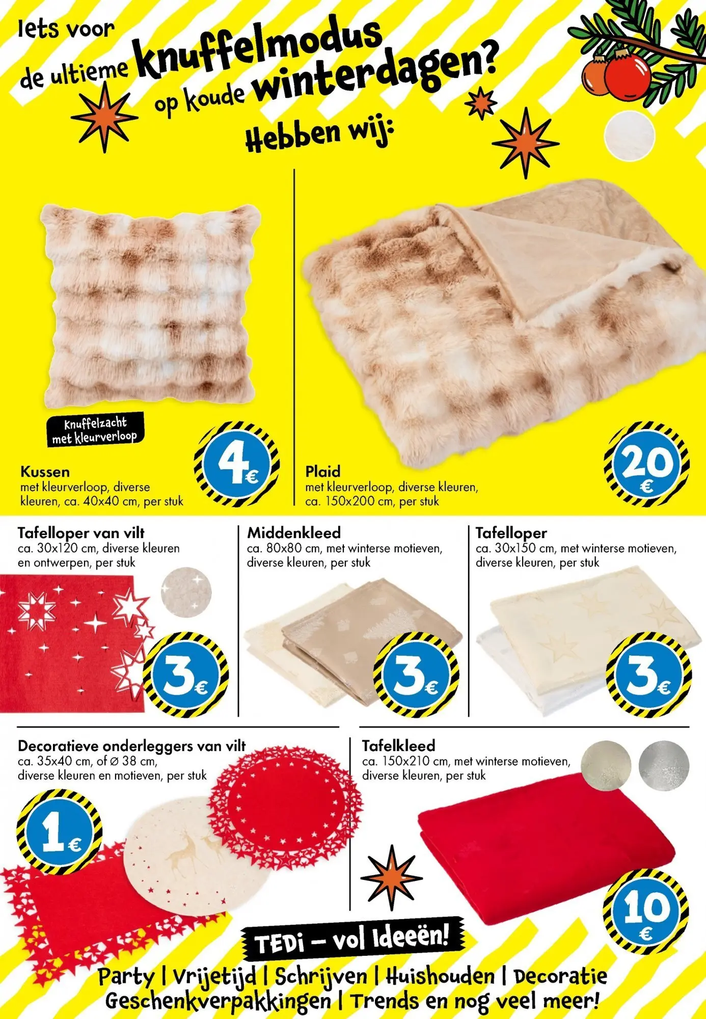 TEDi - TEDi folder tot 15.11.2025 vanaf 06/11/2025 | Pagina: 25 | Producten: Kussen