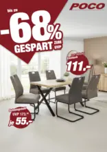 Poco: Bis zu 68% gespart