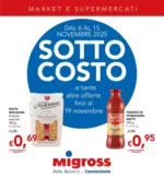 Migross Supermercati & Market Sotto costo - al 19.11.2025
