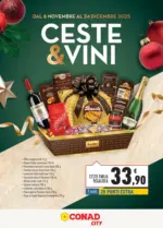 Conad City Catalogo Ceste E Vini - al 24.12.2025