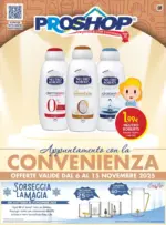 Pro Shop Appuntamento con la convenienza - al 15.11.2025