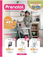 Prenatal Hasta -40% en artículos de puericultura - hasta el 26.11.2025