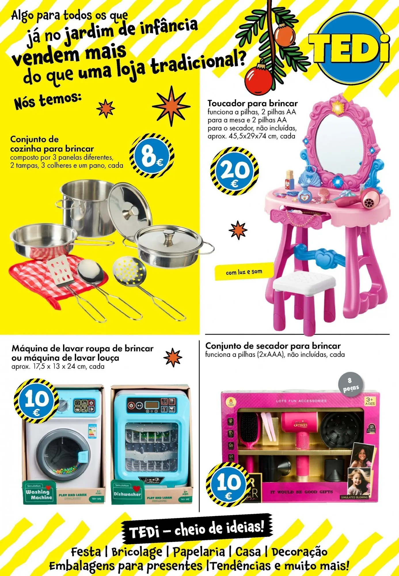 TEDi folheto » de 07/11/2025 - 16/11/2025 | Página: 18 | Produtos: Secador, Pilhas, Mesa, Colheres