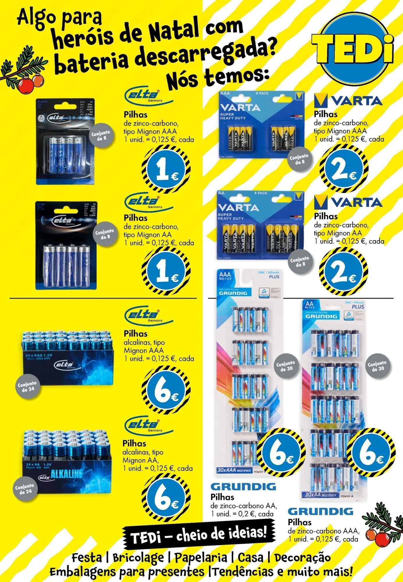 TEDi folheto » de 07/11/2025 - 16/11/2025 | Página: 23 | Produtos: Pilhas, Bateria
