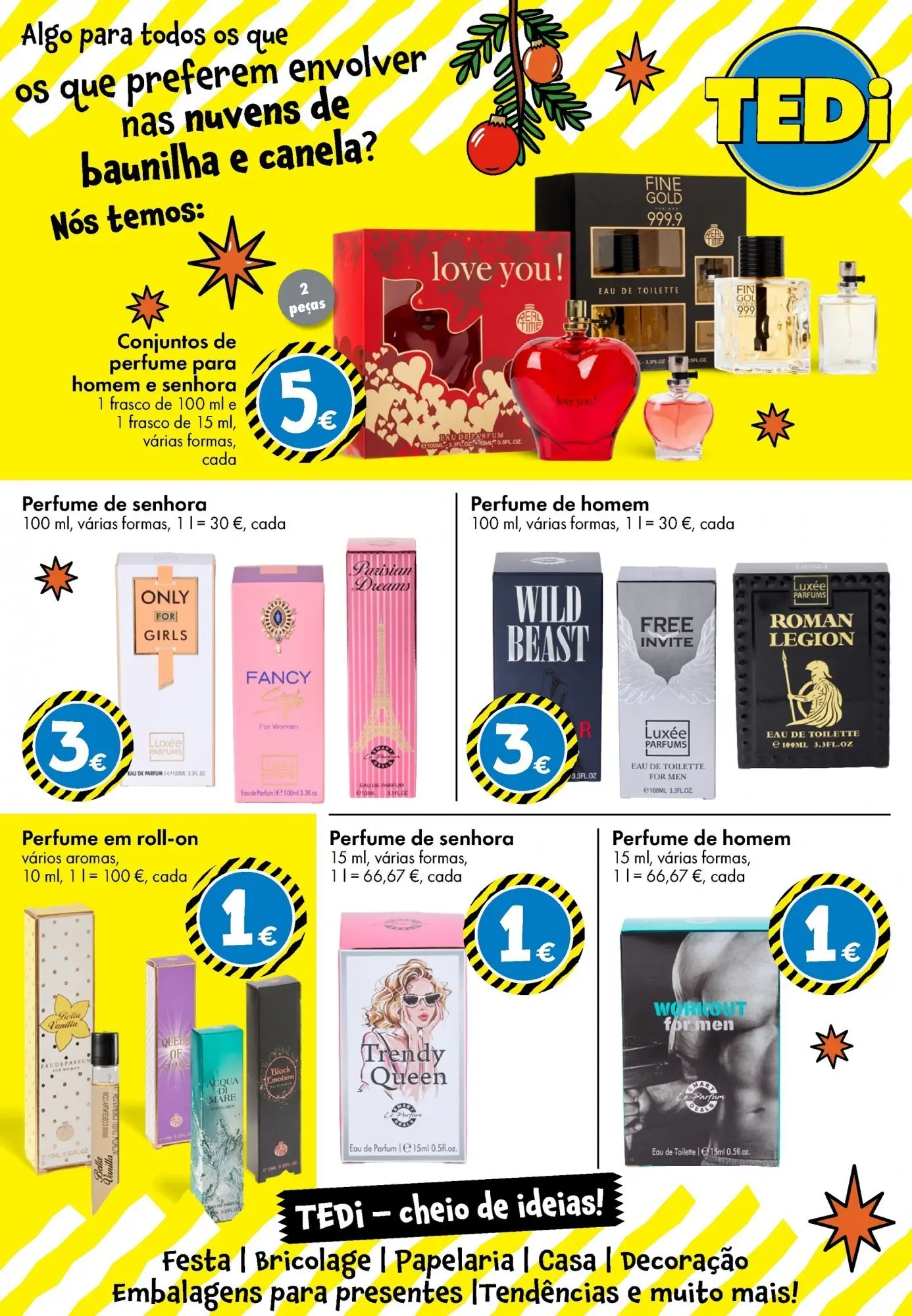 TEDi folheto » de 07/11/2025 - 16/11/2025 | Página: 29 | Produtos: Perfume, Eau de toilette, Canela