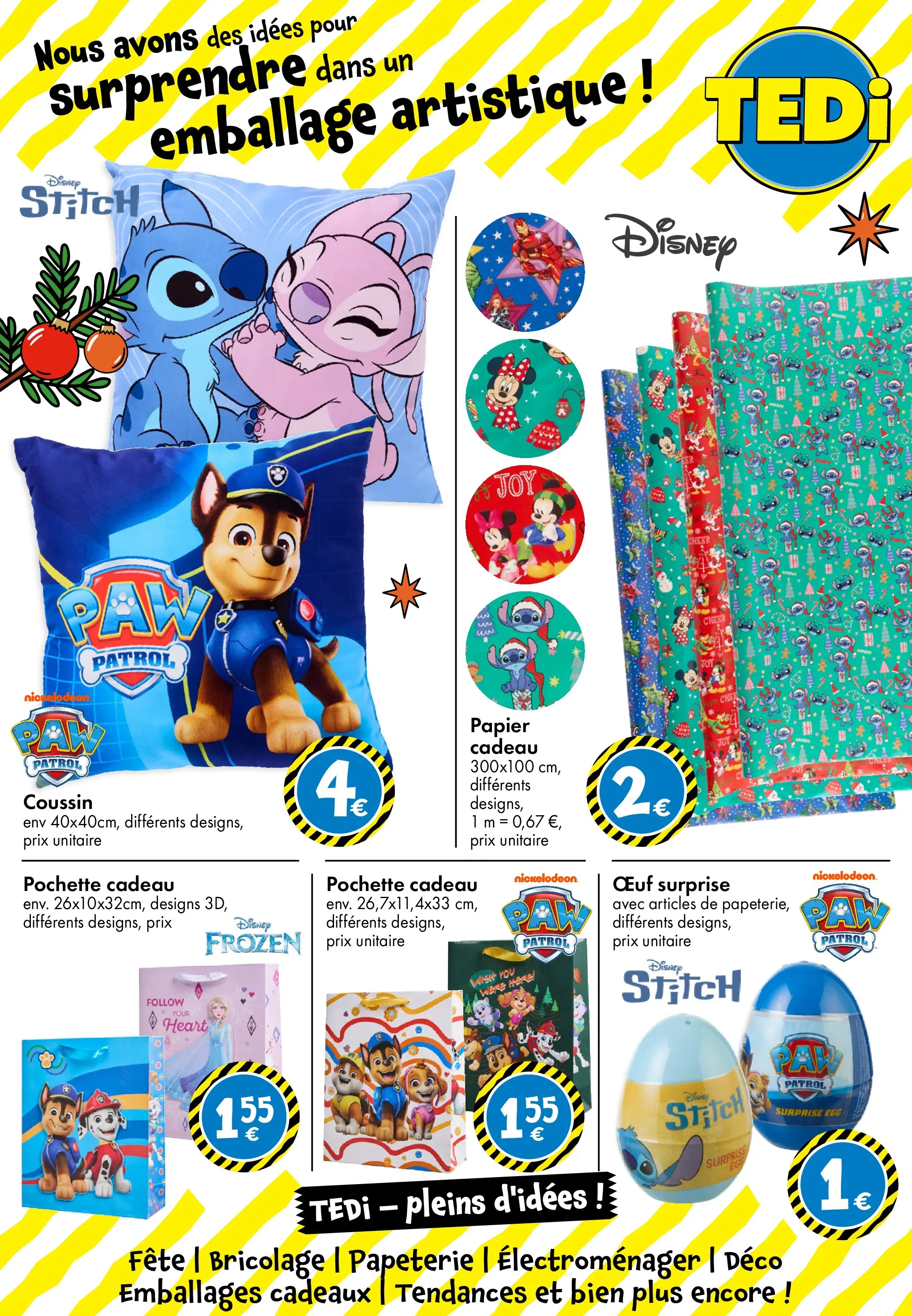 TEDi - TEDi - pleins d'idées à partir du 06/11/2025 - promo en ligne | Page: 11 | Produits: Papier cadeau