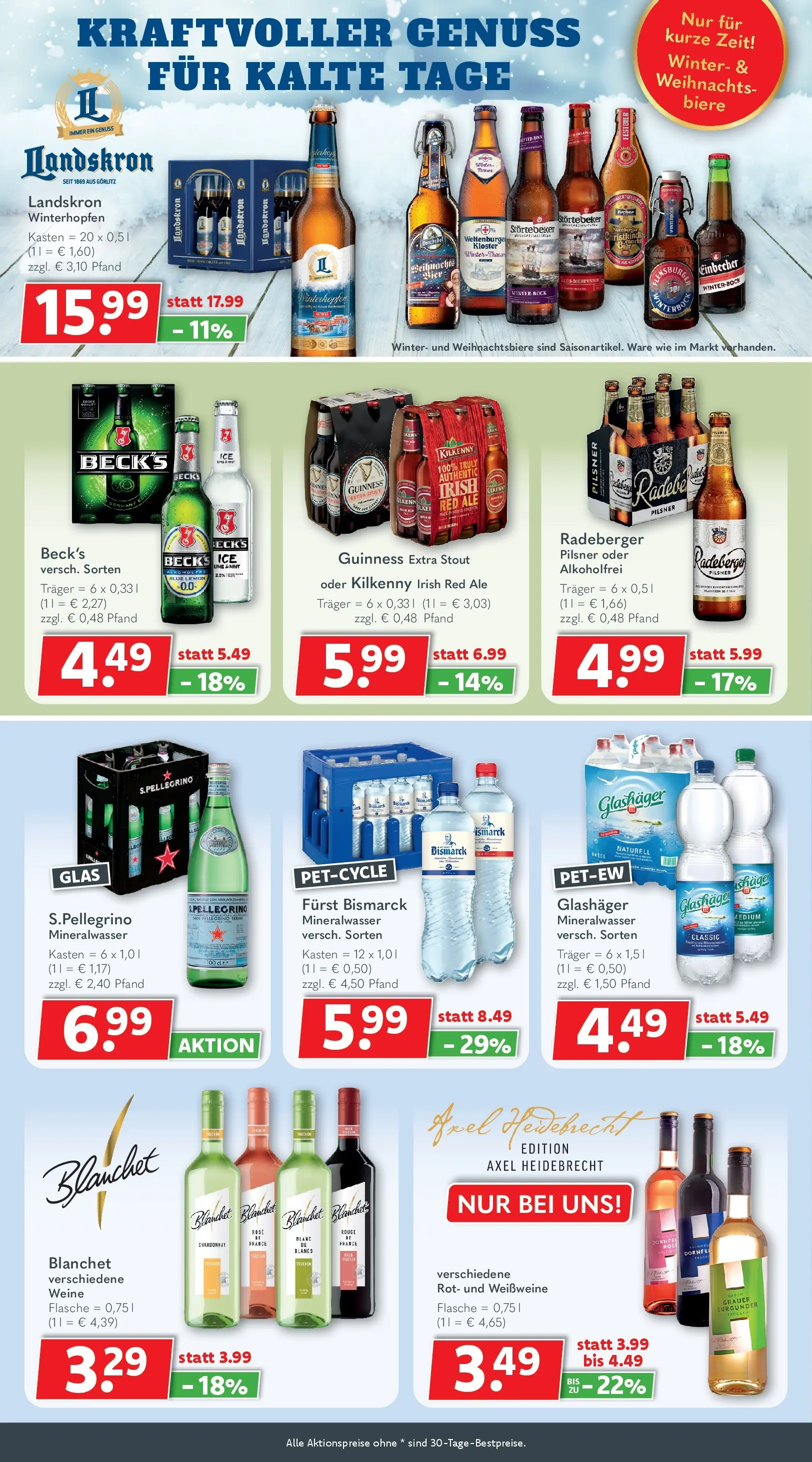 Getränkeland - Getränkeland: Getränkeangebote (ab 09.11.2025) zum Blättern | Seite: 4 | Produkte: Rouge, Mineralwasser