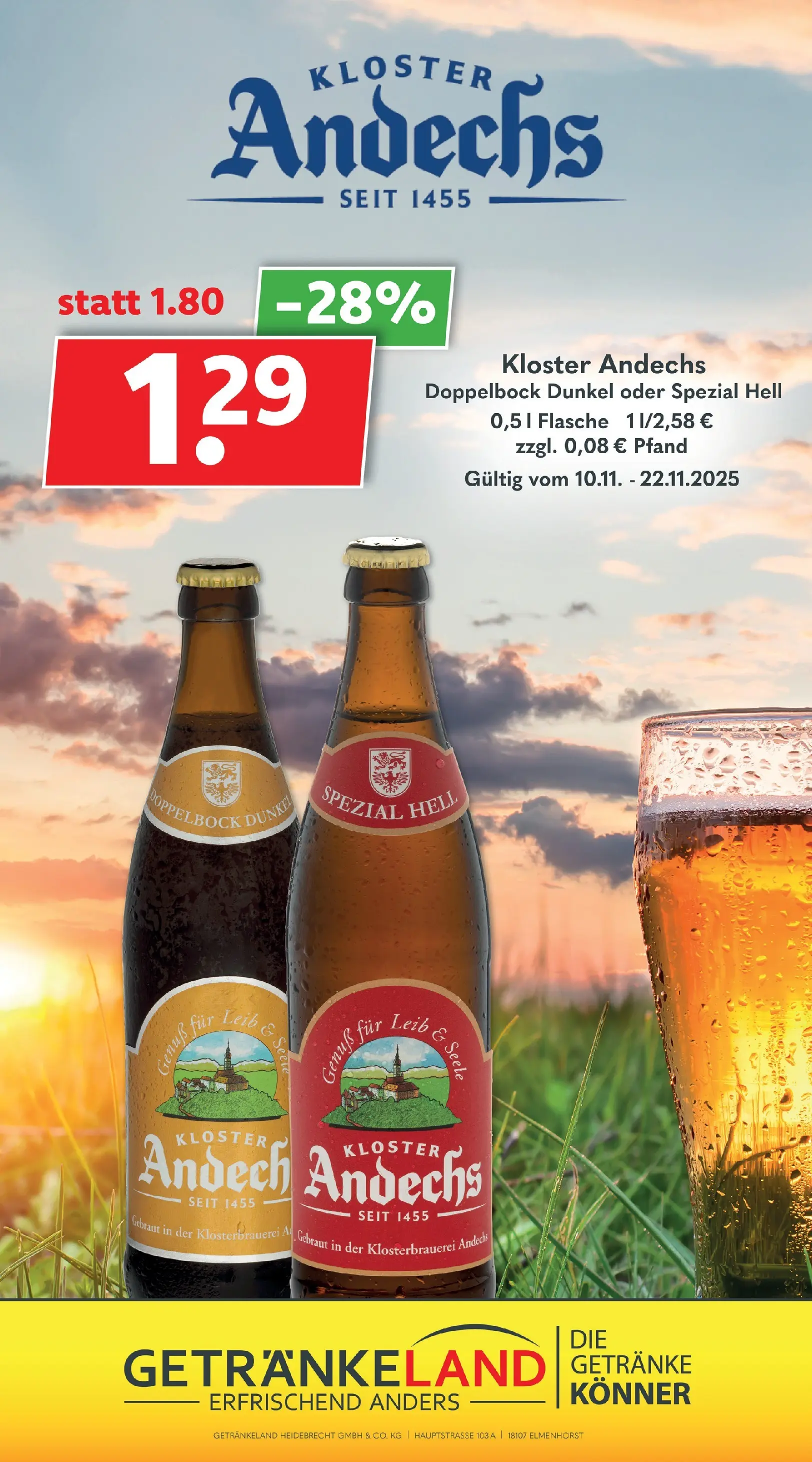 Getränkeland - Getränkeland: Getränkeangebote (ab 09.11.2025) zum Blättern | Seite: 8