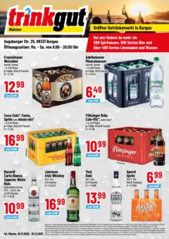 Trinkgut - trinkgut: Wochenangebote ab 10.11.2025 gültig