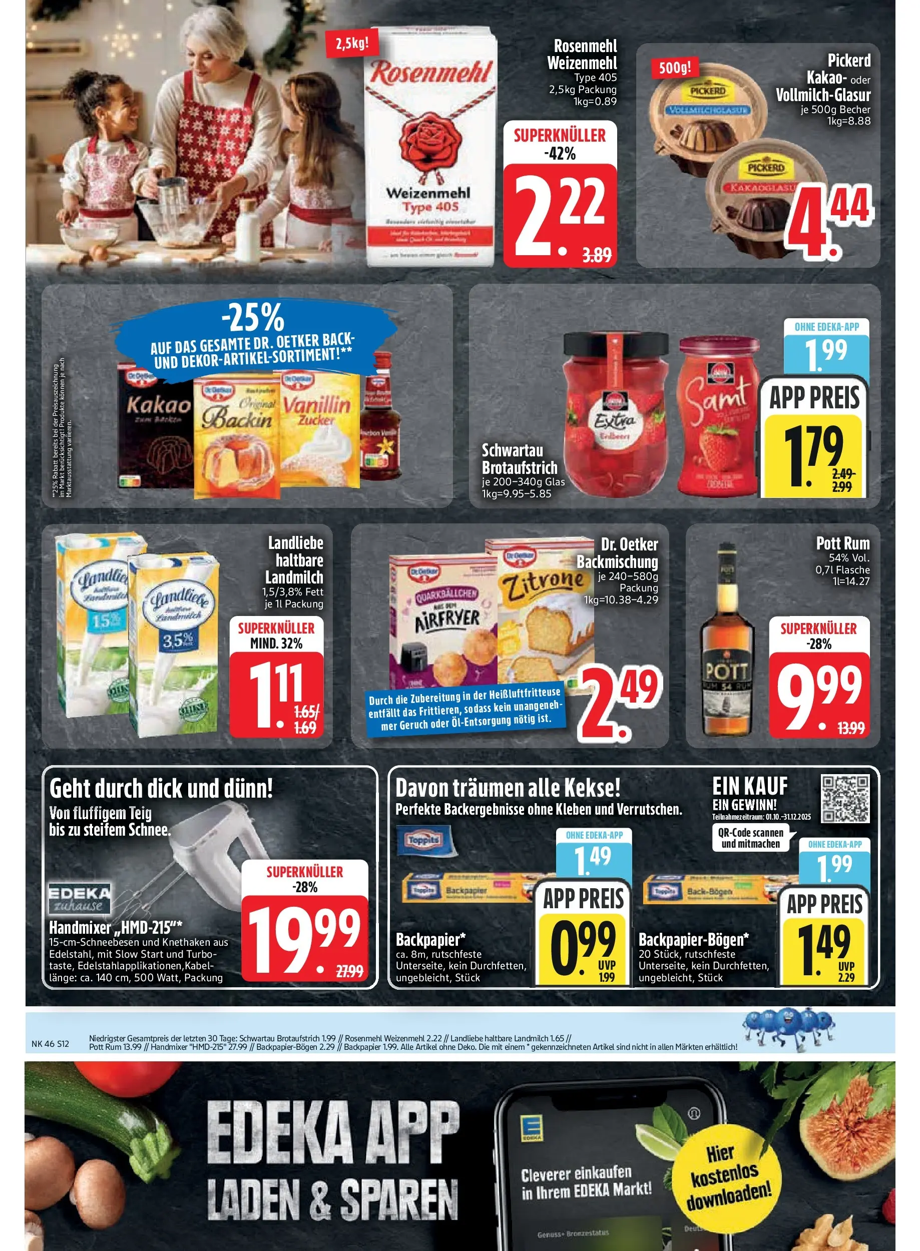 Edeka prospekt Murnau	 (ab 09.11.2025) » Angebote Online | Seite: 14 | Produkte: Kabel, Rum, Heißluftfritteuse, Kekse